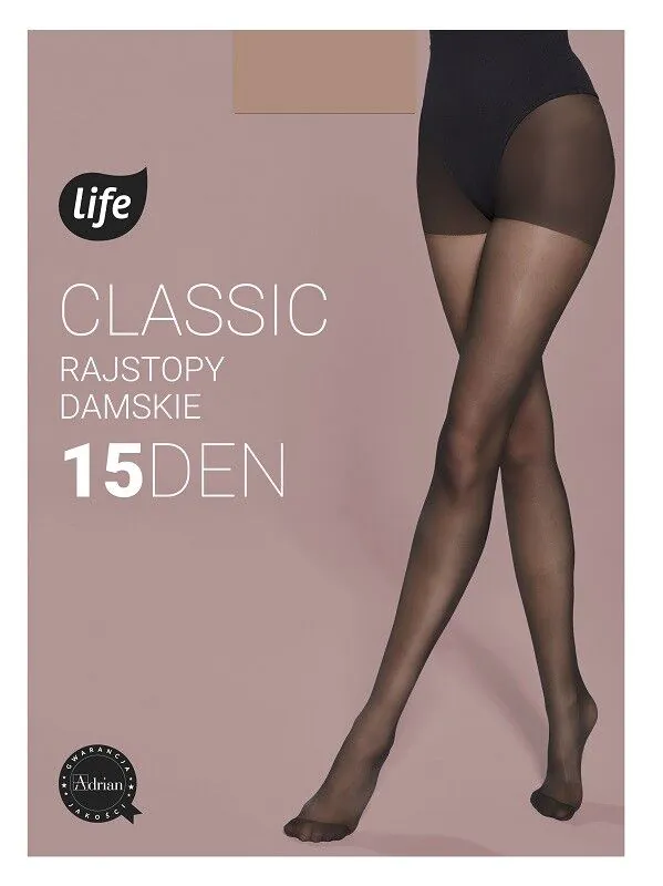 Life Rajstopy damskie 15 Den Natural Rozm.2