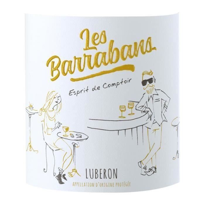 Les Barrabans 2024 Luberon - Vino blanco del valle del Ródano x6