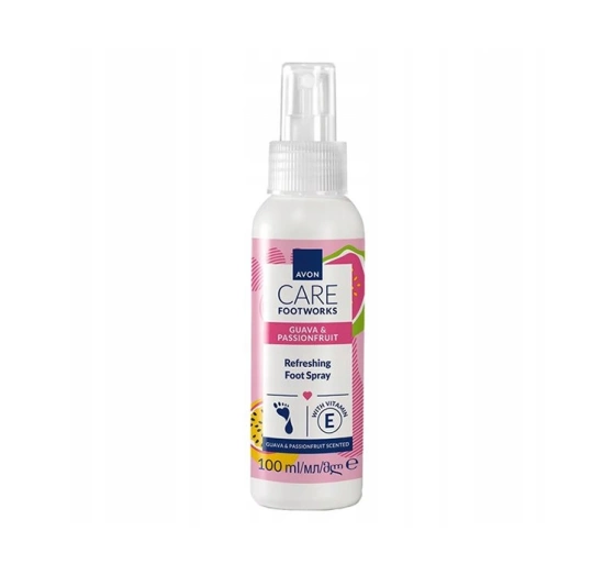 Avon Care FootWorks odświeżający spray do stóp Guava&Passionfruit 100 ml