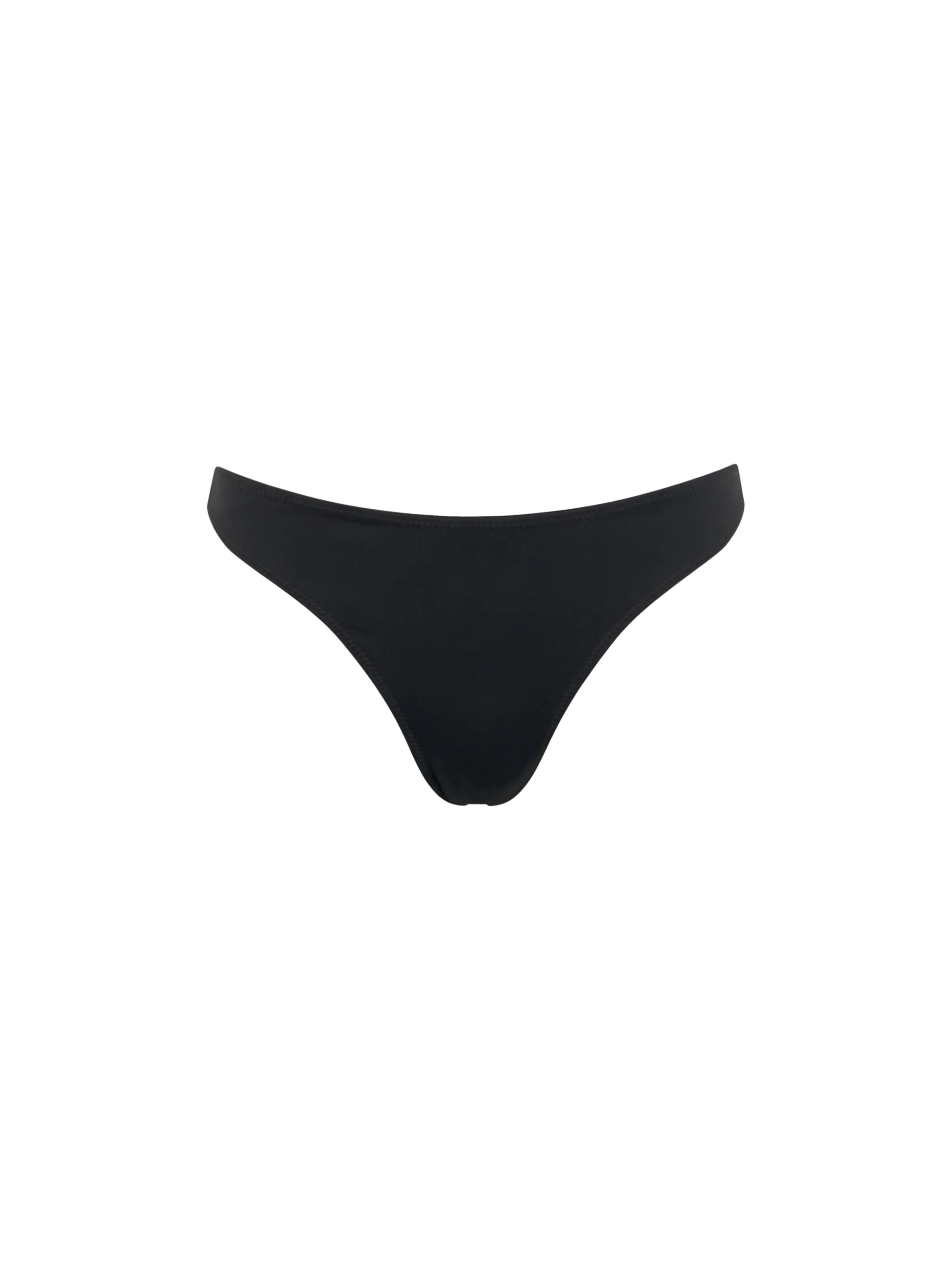 Braguita de baño de corte alto negra para mujer de Naomi