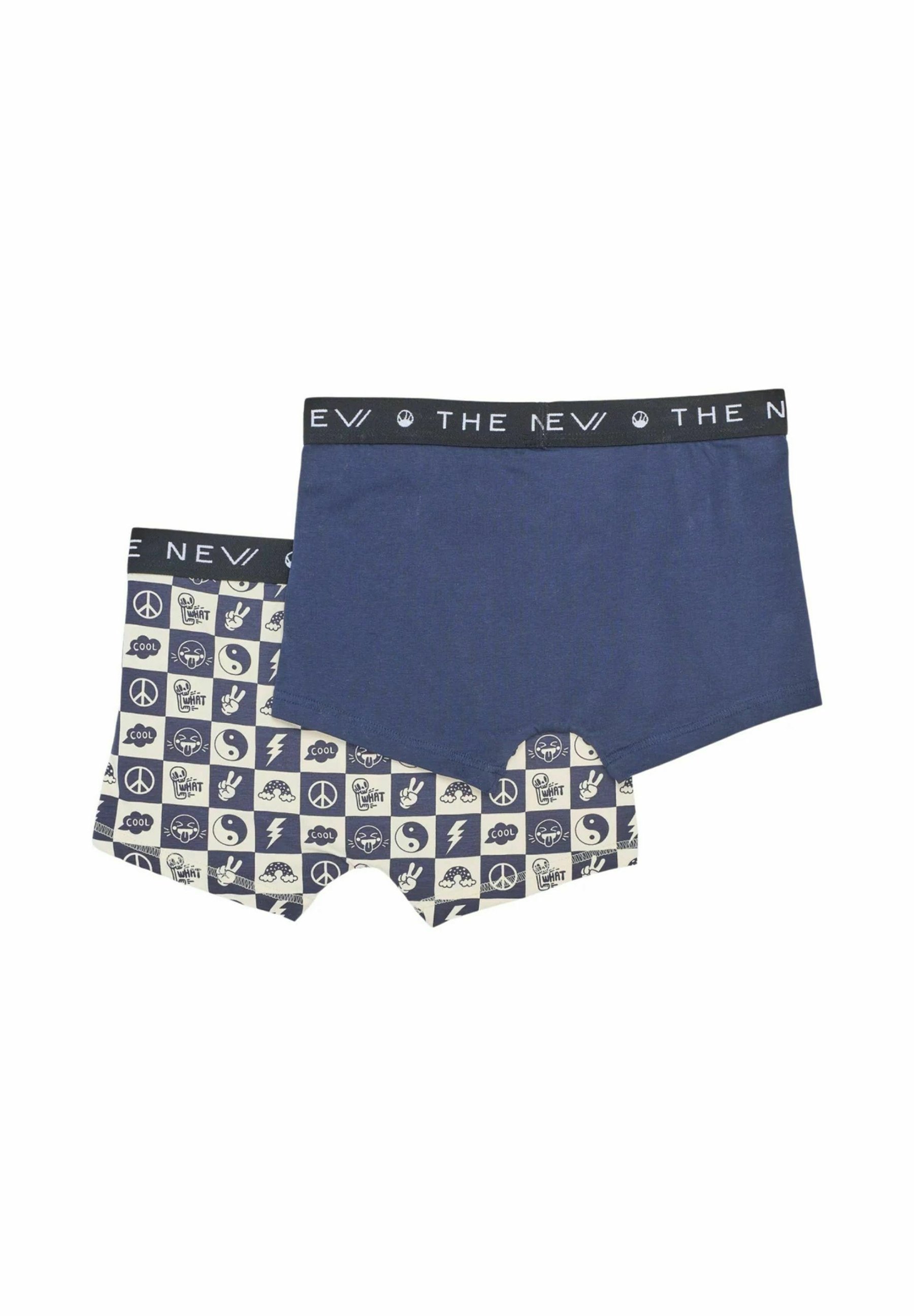 Il nuovo PACCHETTO DA 2 EXP - Pantaloni - blazer blu navy a quadri divertenti aop
