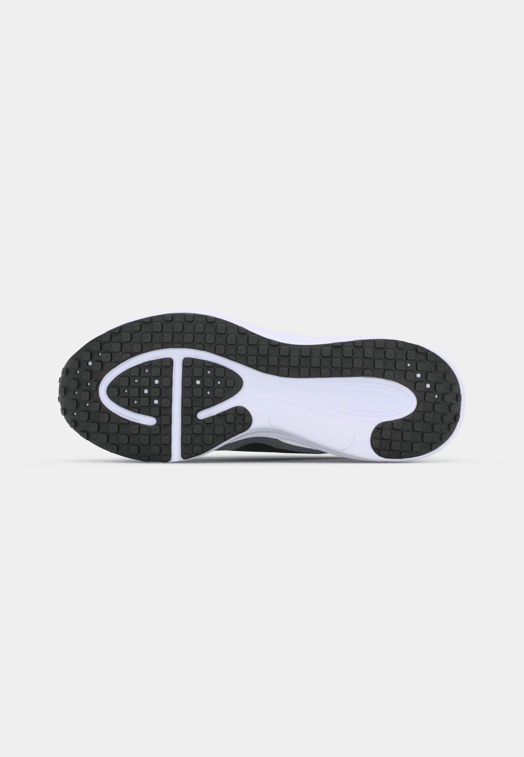 Nike Performance REVOLUTION 8 - Hardloopschoenen voor op de weg - licht rookgrijs/zwart/rookgrijs/wit