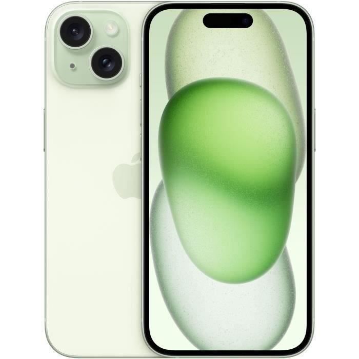 Apple iPhone 15 de 256 GB verde (2023) - Reacondicionado - Muy buen estado