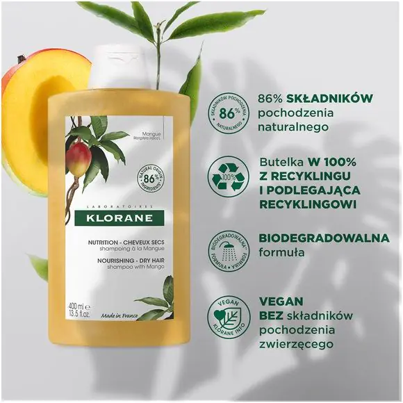 Klorane Szampon na bazie mango