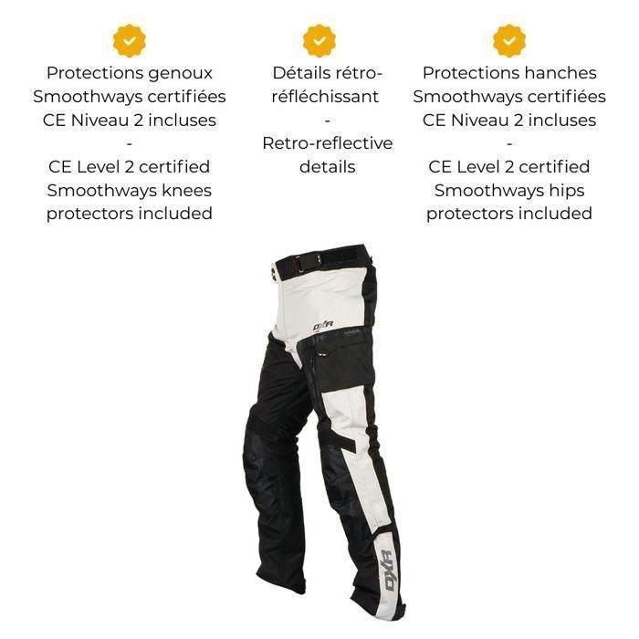 Pantalones de moto para hombre certificados | ROADTRIP PANT MOTOBLOUZ