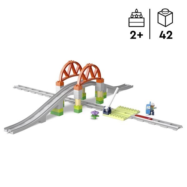 LEGO Duplo 10426 Proširenje za most i šine za voz<br>
