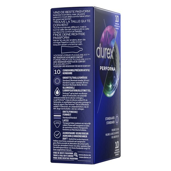 Kondomi Durex Performa<br>Medicinski pripomoček - 10 kosov