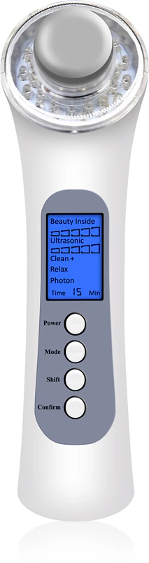 Alisador facial ultrassônico BeautyRelax 4v1