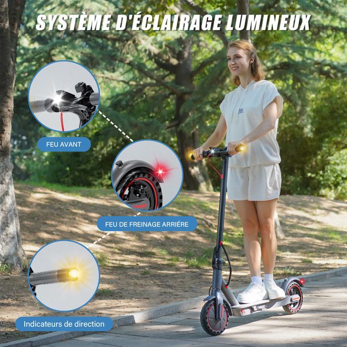 YEE GOO - Trottinette électrique Pliable - Roues 8.5