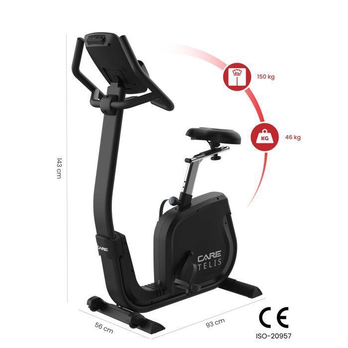 Cyclette autoalimentata - TELIS - ergometro connesso