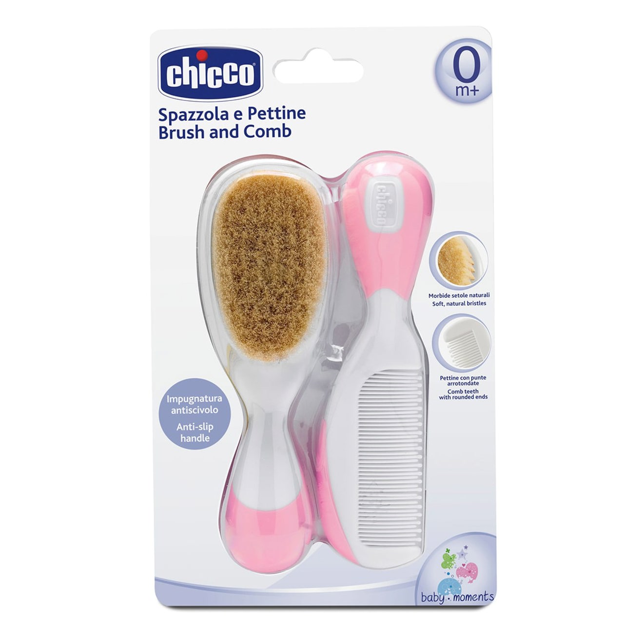 Perie și pieptene din păr natural