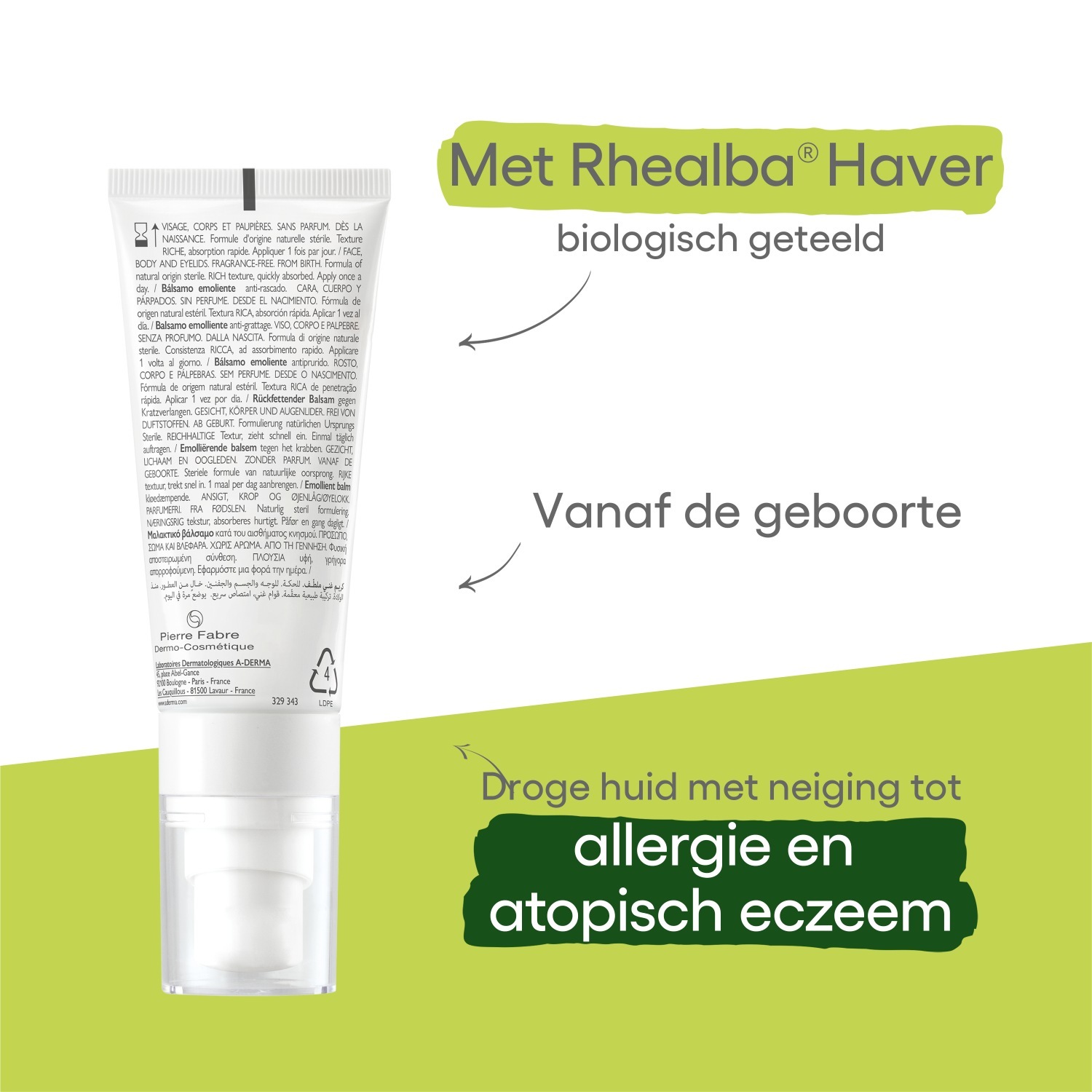 A-DERMA Telové mlieko Exomega Allergo Zmäkčujúci balzam - 40 ml