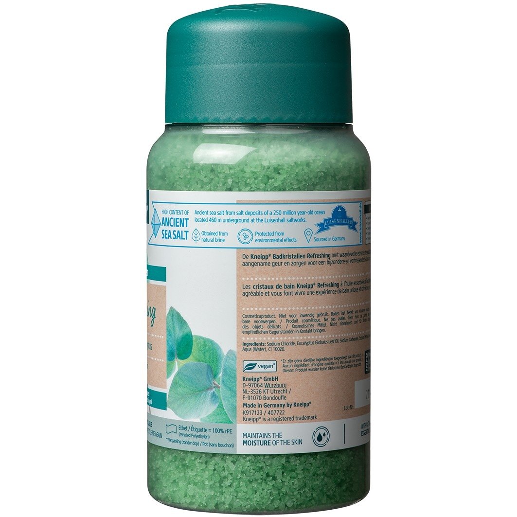 Kneipp vonios ir dušo priemonė „Vandens kristalai gaivumui“ – 600 g
