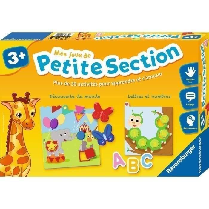Coffret complet éducatif - Mes jeux de petite section - Ravensburger - 20 activités - Dès 3 ans