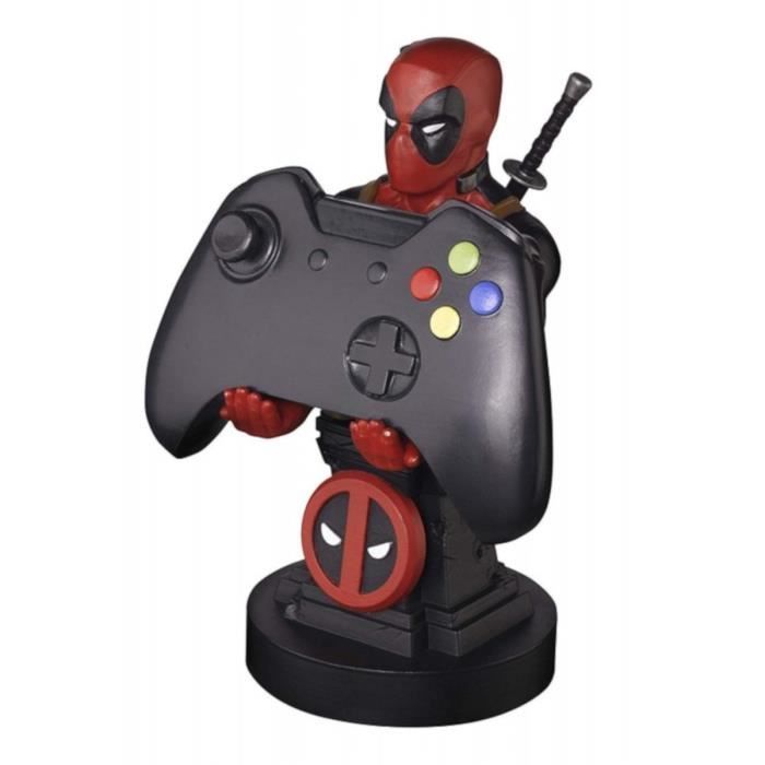 Deadpool Figurine - Controller and Smartphone Stand & Charger - Exquisite Gaming