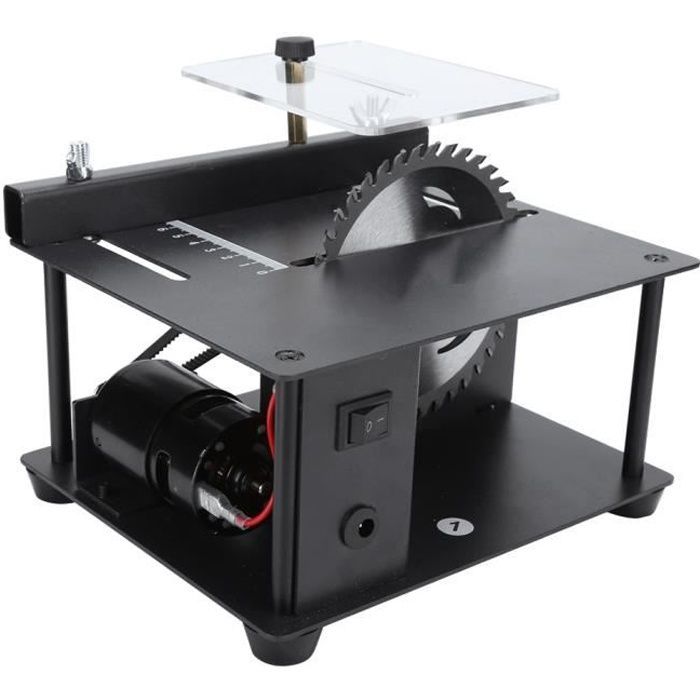Mini table saws, widely used tabletop bench saw, portable EU plug 110-240V, soft metal materials for work