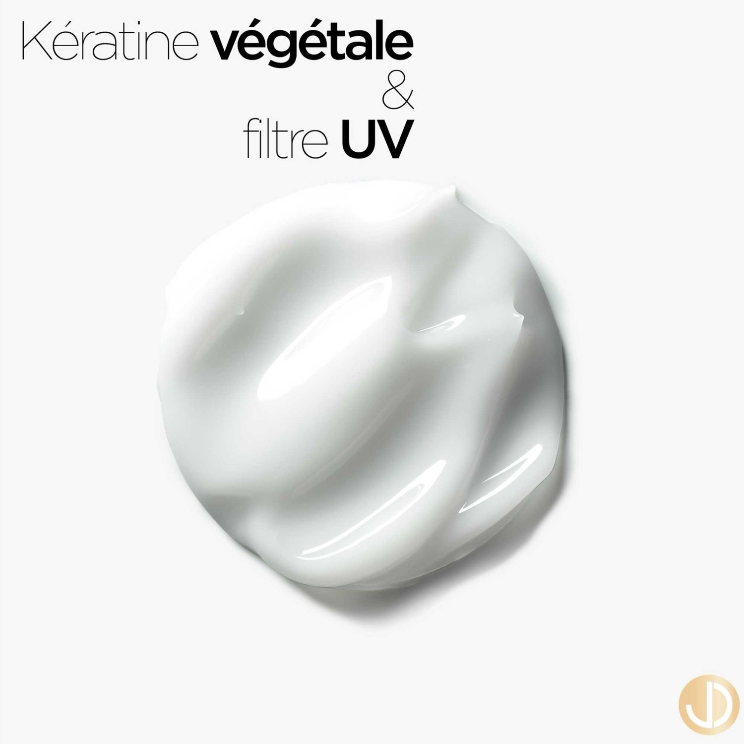 Dessange Masque au Sérum de Soin Kératine Végétale, Filtre UV Protecteur de Couleur