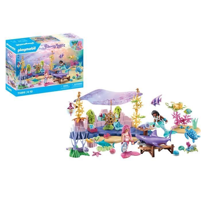 PLAYMOBIL 71499 Centre de soin des sirènes pour animaux