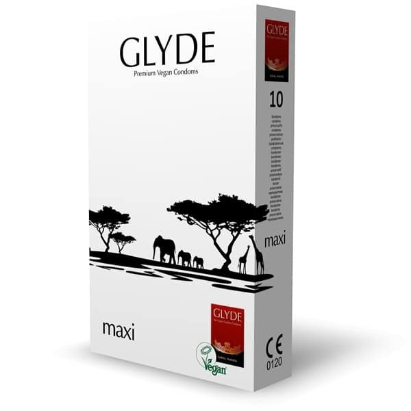 Glyde Ultra Ekstra Store & Brede Veganske Kondomer 10-pak | Sundhed | Superdrug