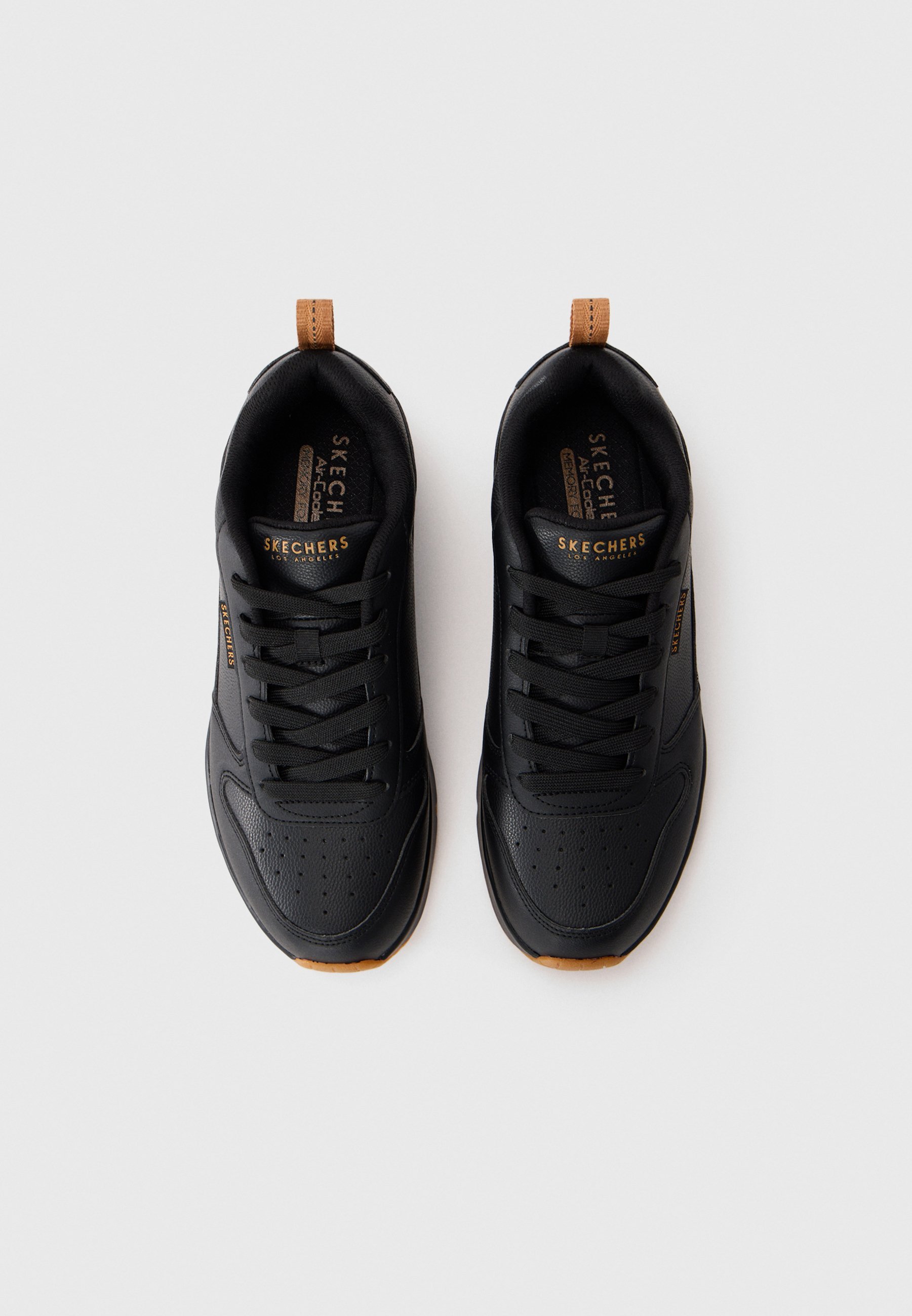 Skechers UNO - Sneakers - zwart/bruin