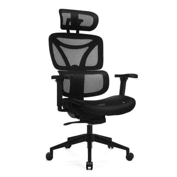 LEVANO SYSTEM Fotel ergonomiczny Control Series Czarny