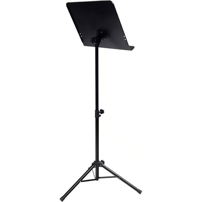 Orchestral music stand - WOODBRASS - MU35 - Portable and adjustable - Robust and stable - Stamped steel top