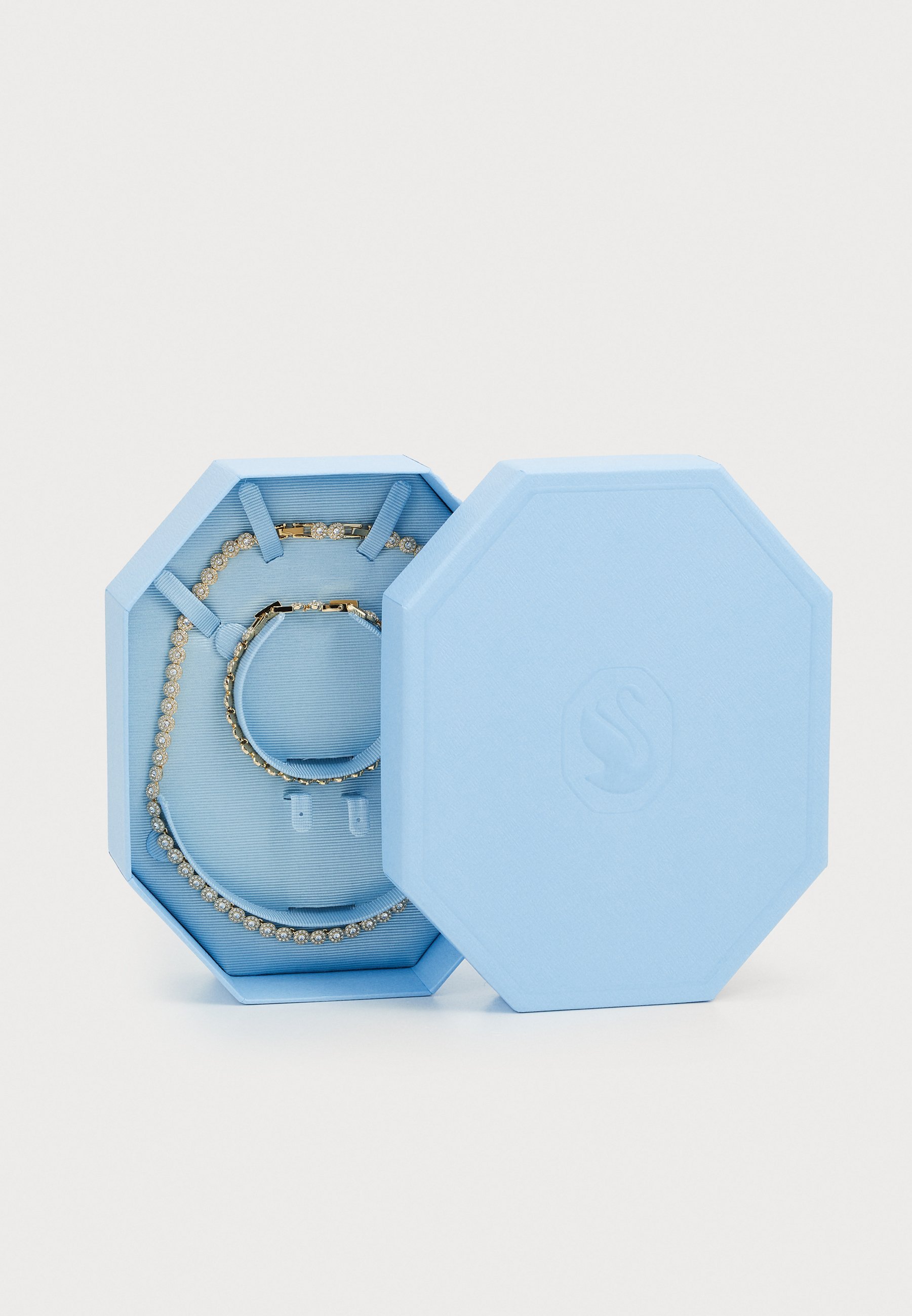 Ensemble Swarovski UNA ANGELIC SMALL MOTIF - Collier - couleur or