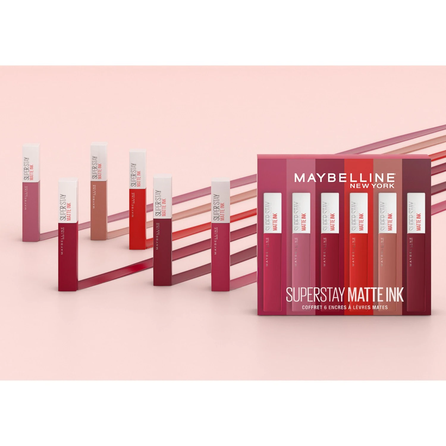 Maybelline Coffret exclusif de 6 rouges à lèvres