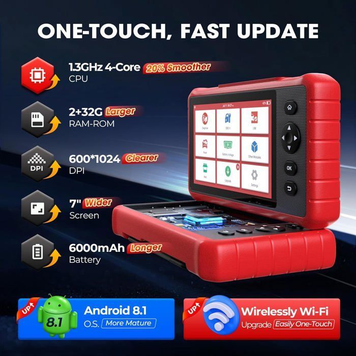 LAUNCH X431 CRP919X Lite - Herramienta de diagnóstico automotriz OBD2, 32 funciones de servicio, 2 años de actualizaciones