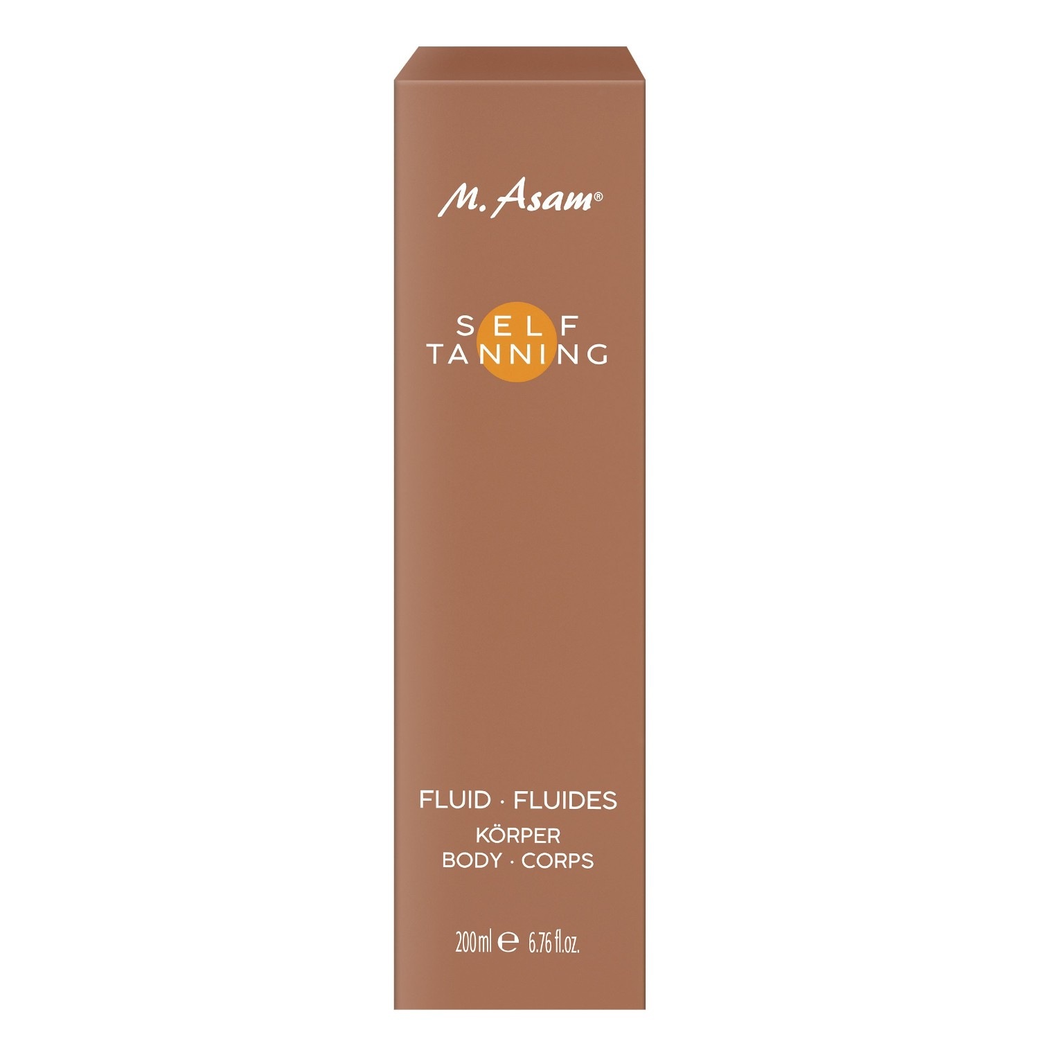 m.asam SELF TANNING FLUID