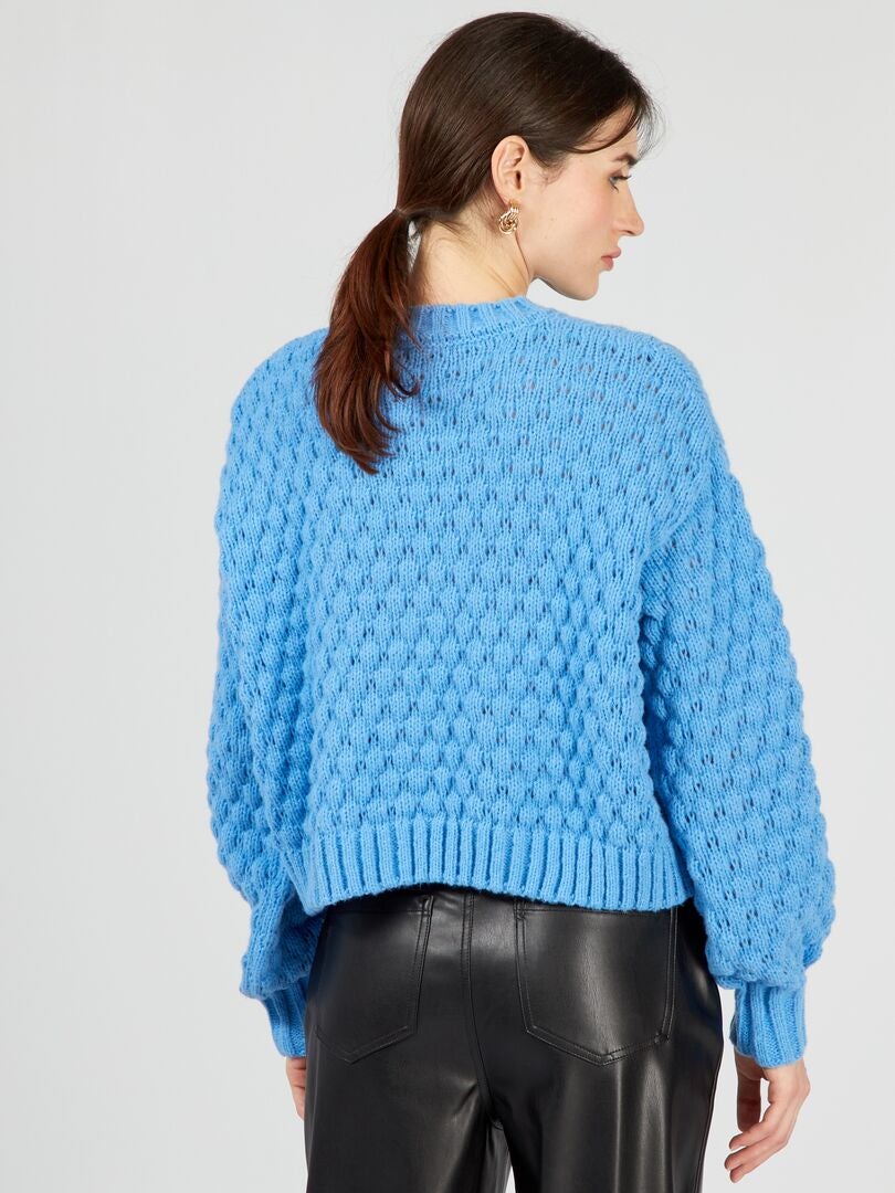 Jersey de punto - Azul claro