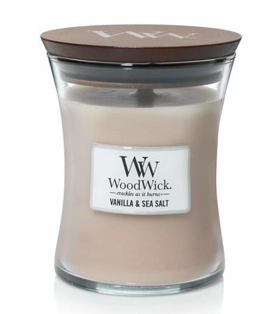 WoodWick vaniļas un jūras sāls