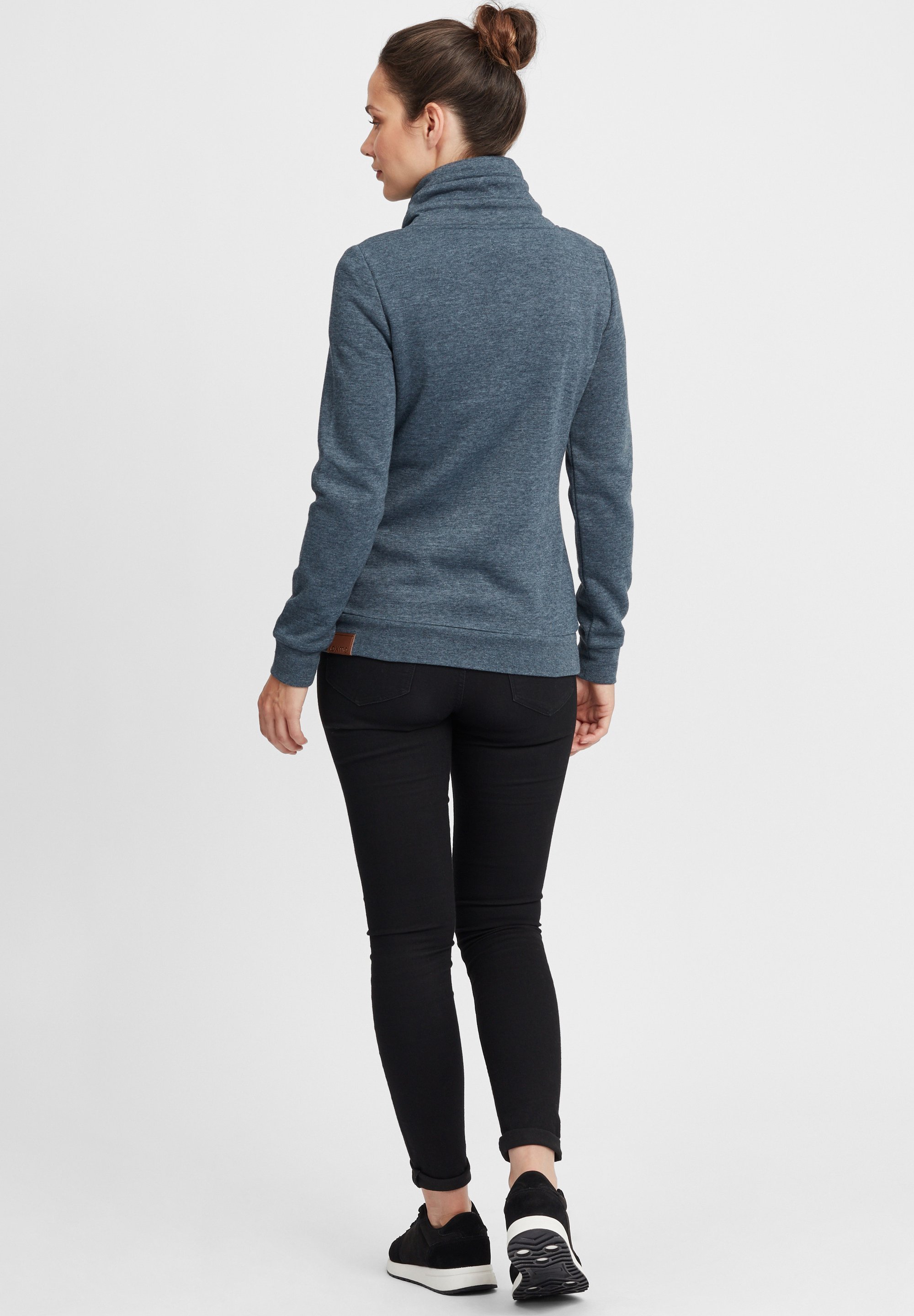 Oxmo OXVICKY - Felpa con zip - ins bl mel