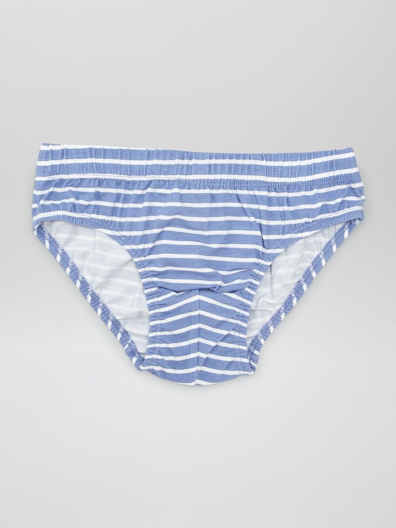 Conjunto de 7 cuecas estampadas - AZUL