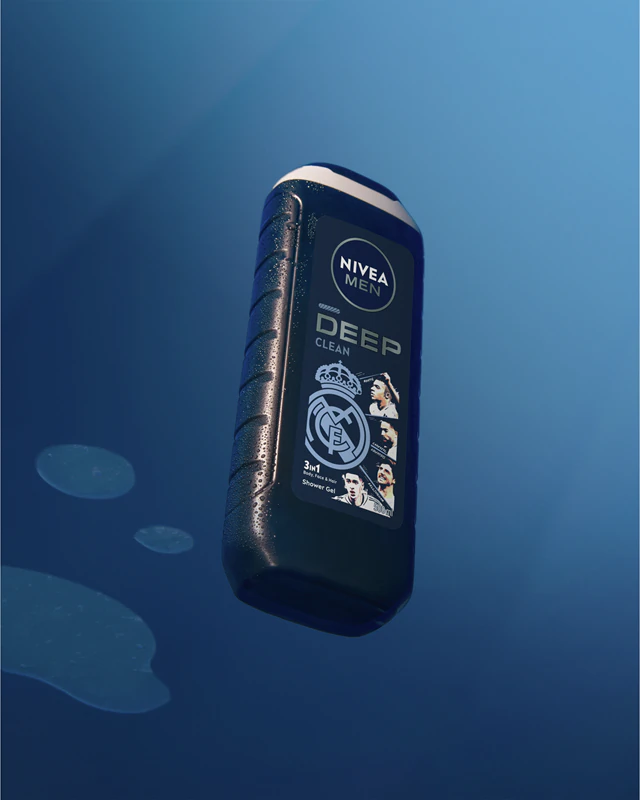 NIVEA MEN Real Madrid Erfrischendes Duschgel 3 in 1