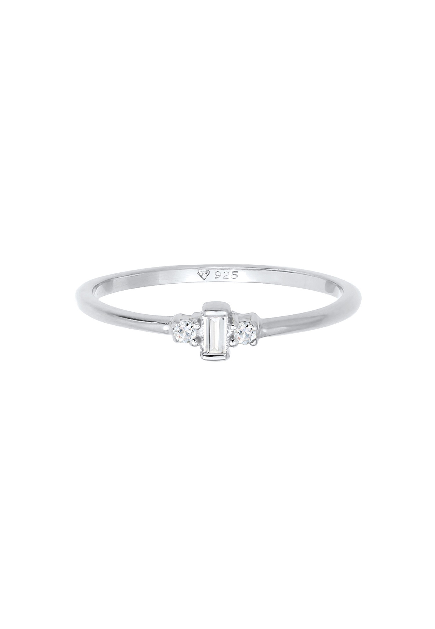 Elli PREMIUM Elli PREMIUM Bague Femmes Solitaire Fiançailles Filigrane avec Topaze en argent sterling 925 Plaqué or