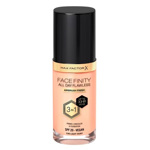 Max Factor Facefinity All Day Flawless C40 Light Ivory tekući puder<br>30ml