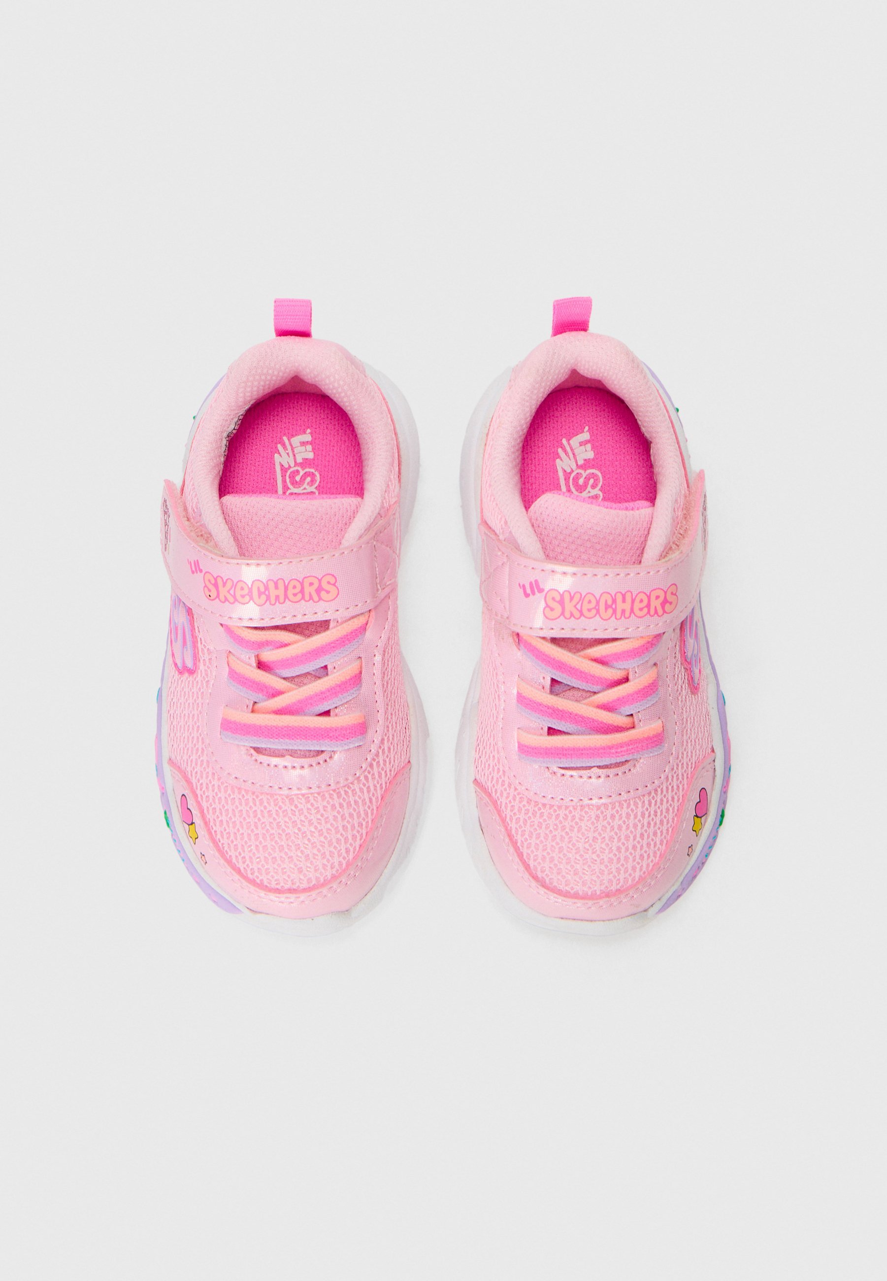 Skechers PLAY SCENE - Sneakers - lichtroze/meerkleurig
