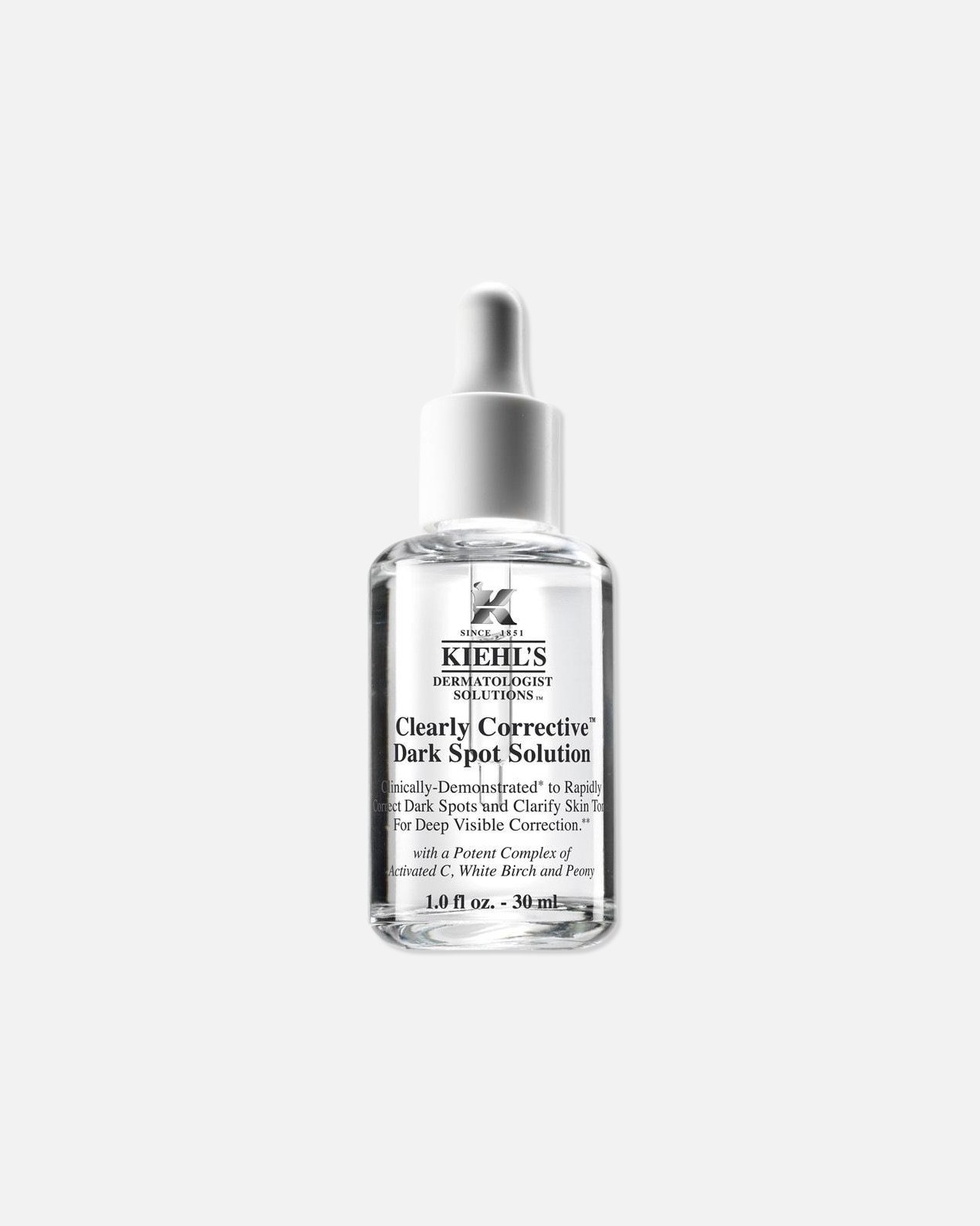 Kiehl's Glowserum Clearly korektivno rješenje za pigmentne fleke – 30 ml