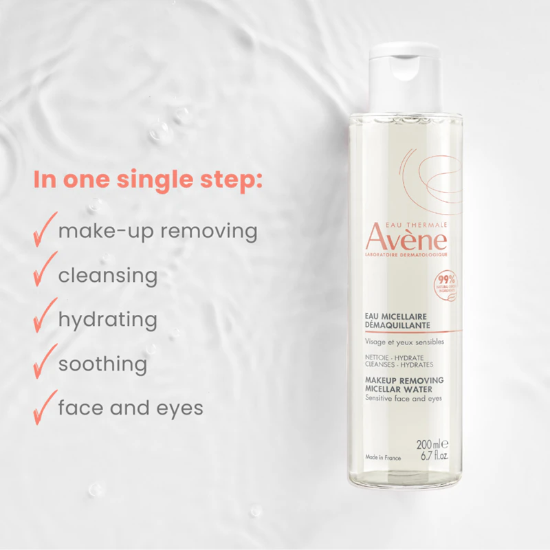 Avène Eau Micellare removedor de maquiagem micelar