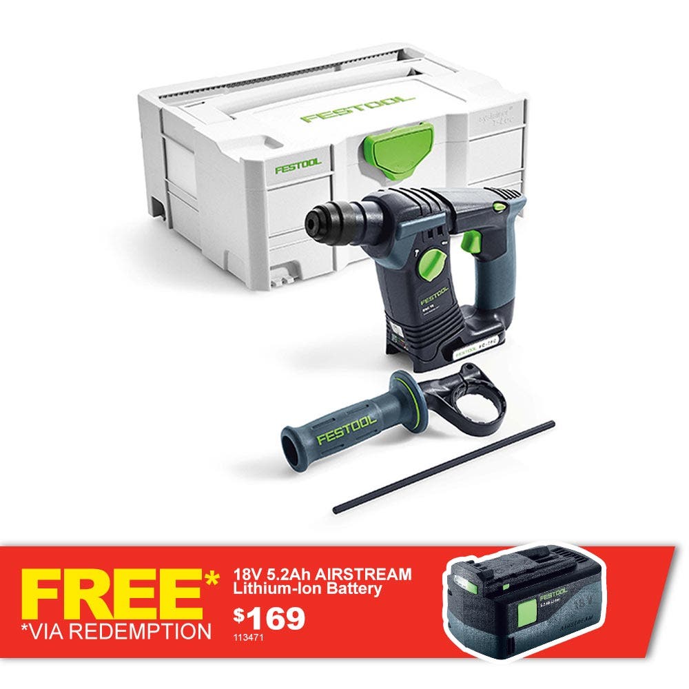 FESTOOL 18 V SDS-Plus Akku-Schlagbohrschrauber 576511