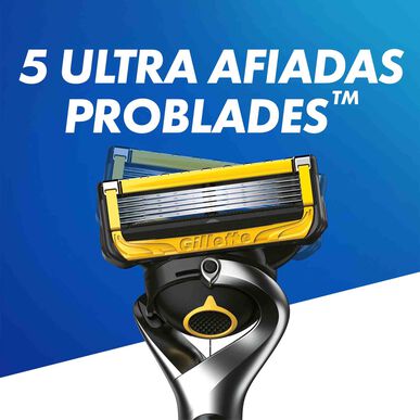 Gillette Recharge -parranajoterät ProShield 4 tuumaa 4 tuumaa