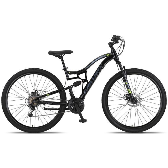 Vélo VTT - CHILLAXX Falcon - 29 pouces - 21 vitesses - Noir - frein à disque
