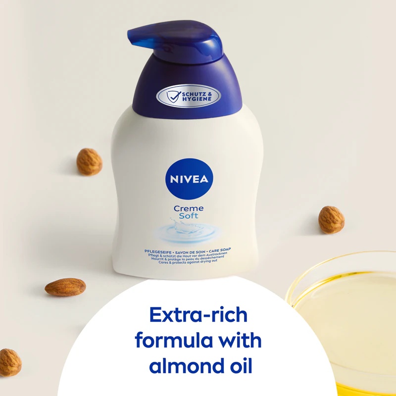 NIVEA Creme Soft kreminis skystas muilas