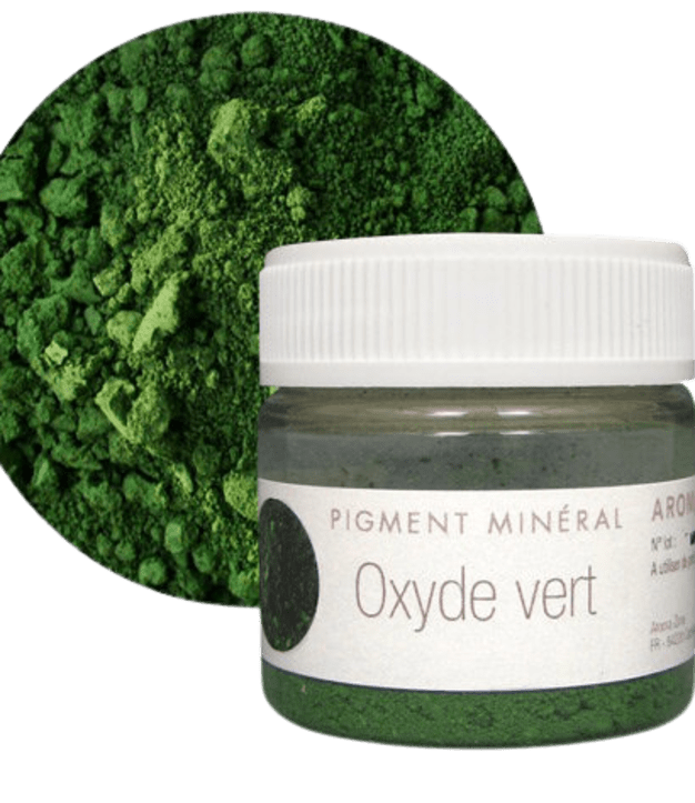 Oxyde minéral vert