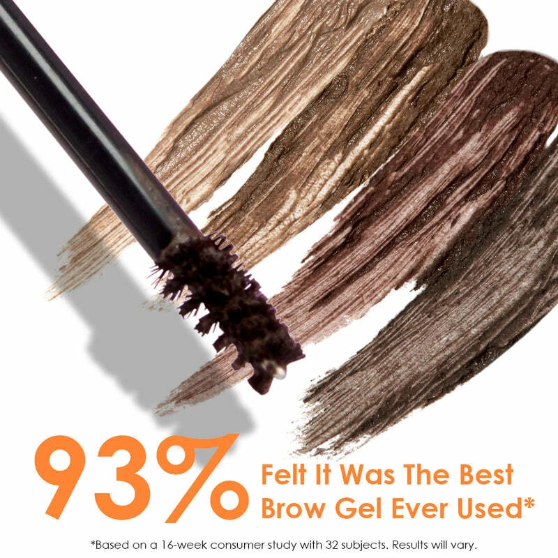 Gel de sprâncene GrandeBROW 2 în 1 închis la culoare - Grande Cosmetics