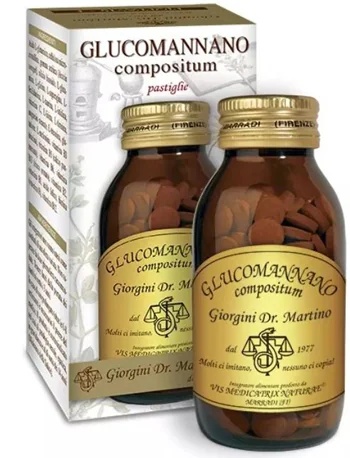 DR. GIORGINI Glukomannan Comp 180 Verleden