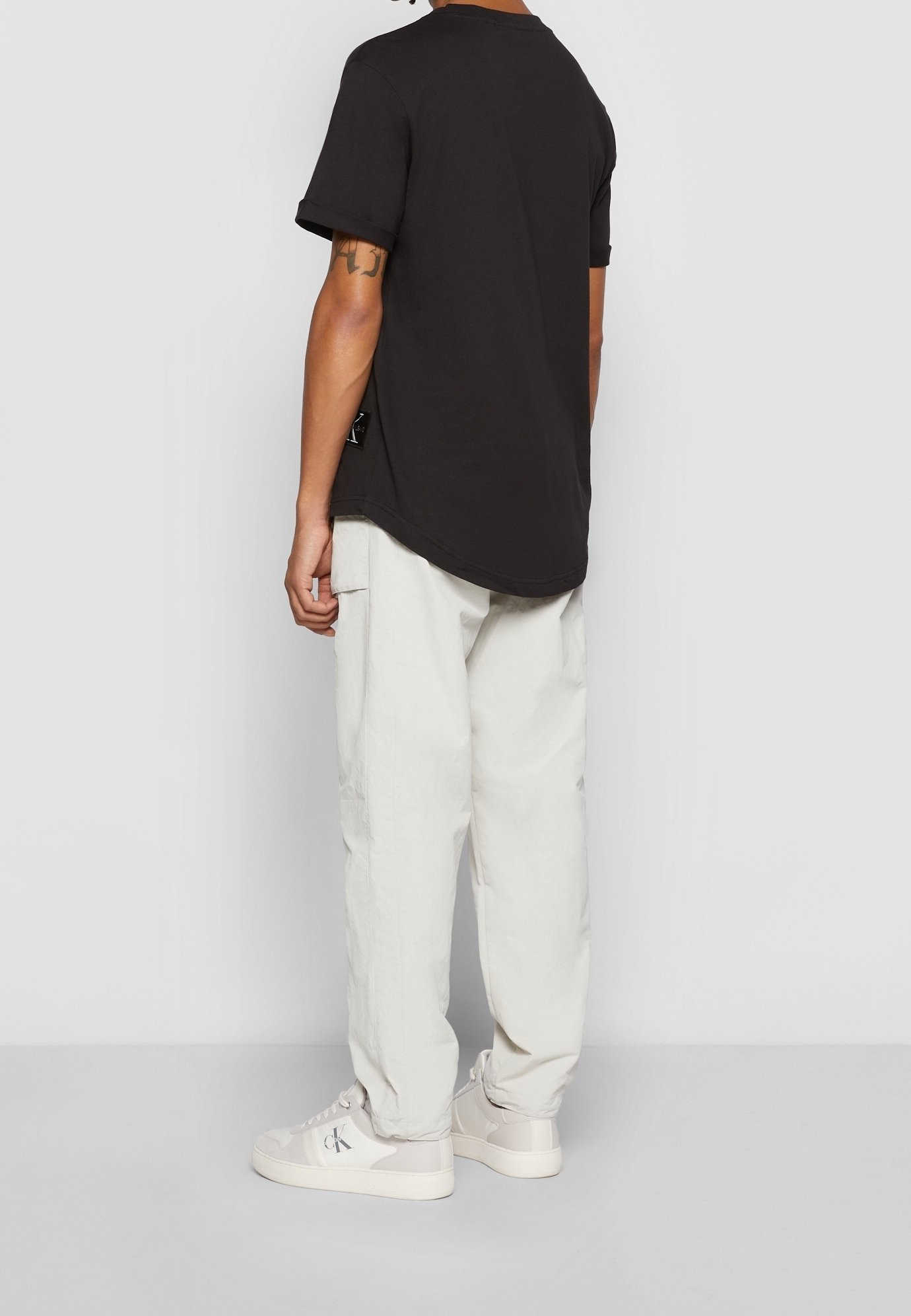 Calvin Klein Jeans T-shirt met print - zwart