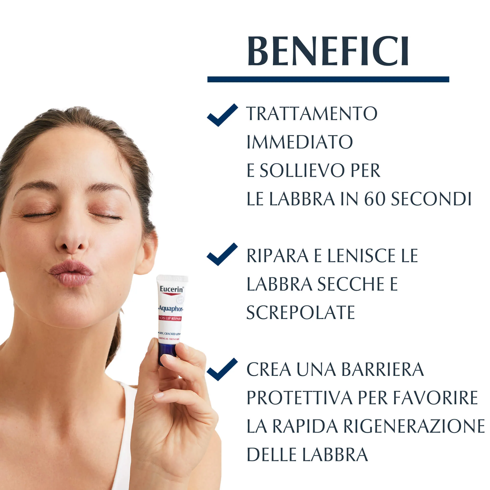 Aquaphor Aquaphor SOS Riparatore Labbra - Balsamo Labbra