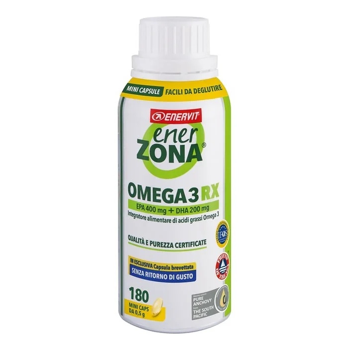 ENERVIT Enerzona Omega 3Rx 180 capsules met omega-3-vetzuren
